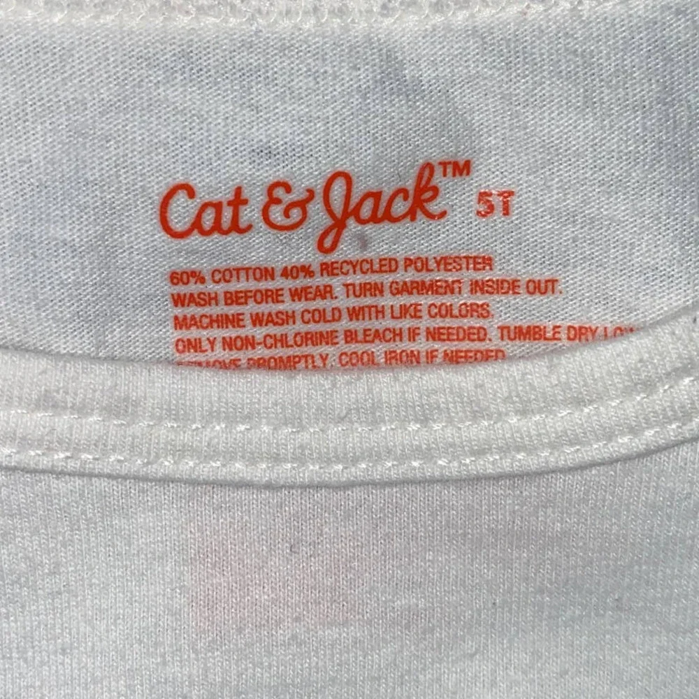 Cat & Jack Holiday Cotton Blend Long Sleeve Shirt (5T)